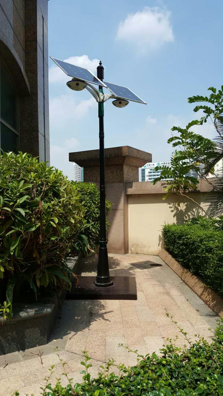 太阳能监控照明一体化路灯--2018神灯奖申报产品-阿拉丁照明网